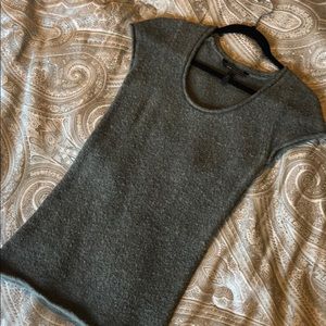 BCBG short sleeve long sweater top - soft cozy